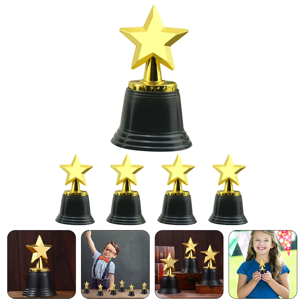 5 Pcs Trophy Baseball Kids Funny Adults Star Decor Soccer Toy Game Awards Abs Cup Child Basketball
5 Pcs Trophy Baseball Kids Funny Adults Star Decor Soccer Toy Game Awards Abs Cup Child Basketball