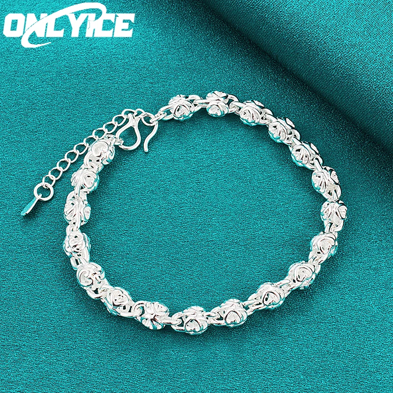 Hot 925 Sterling Silver Fine Dragon Head Chain Bracelets For Man Women Wedding Gifts Charm Party Street Fashion Luxury Jewelry
Hot 925 Sterling Silver Fine Dragon Head Chain Bracelets For Man Women Wedding Gifts Charm Party Street Fashion Luxury Jewelry