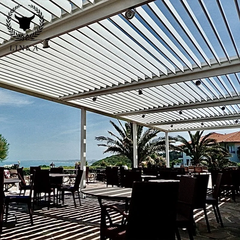 Modern Design Aluminium Frame Open Roof Waterproof Ceiling Indurative Garden Decoration Pergola
Modern Design Aluminium Frame Open Roof Waterproof Ceiling Indurative Garden Decoration Pergola