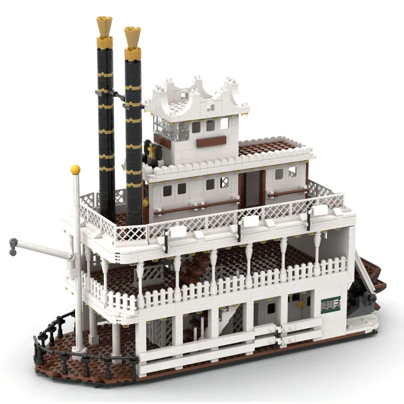 Building block MOC-95203 Western style ship yacht rowing boat yacht model assembly toy set
Building block MOC-95203 Western style ship yacht rowing boat yacht model assembly toy set