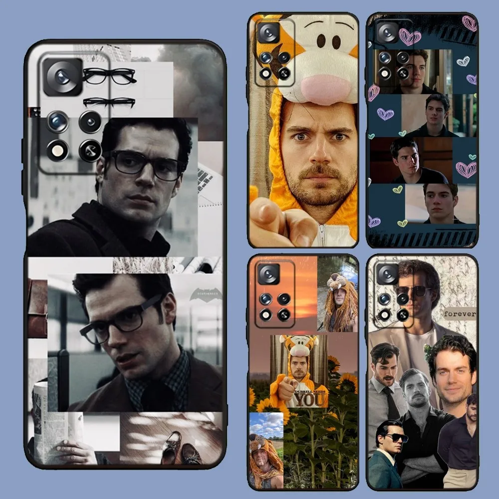 

Henry Cavill actor Phone Case For Samsung Galaxy A13,A21s,A22,A31,A32,A52,A53,A71,A80,A91 Soft Black Cover