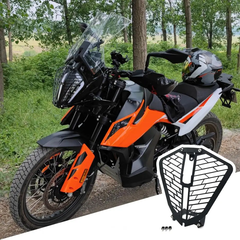 Headlight Guard 1 Set Practical Weather Resistant Easy to Install Headlamp Grill Cover Screen Protector
Headlight Guard 1 Set Practical Weather Resistant Easy to Install Headlamp Grill Cover Screen Protector
