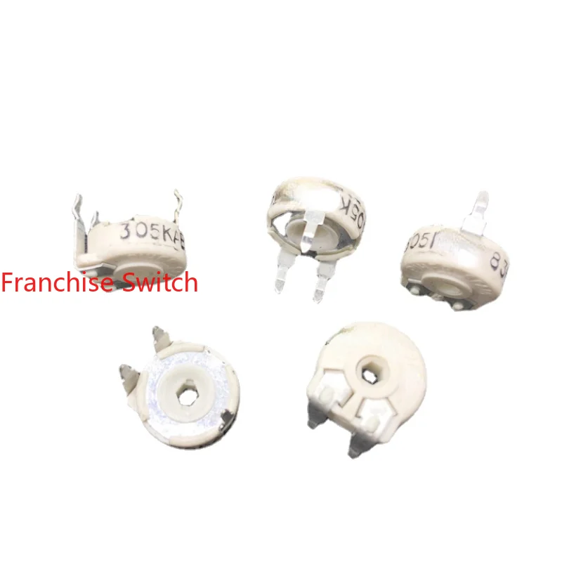 10PCS Adjustable Resistance PT10-305 3M Hex Hole Singleturn Potentiometer
10PCS Adjustable Resistance PT10-305 3M Hex Hole Singleturn Potentiometer