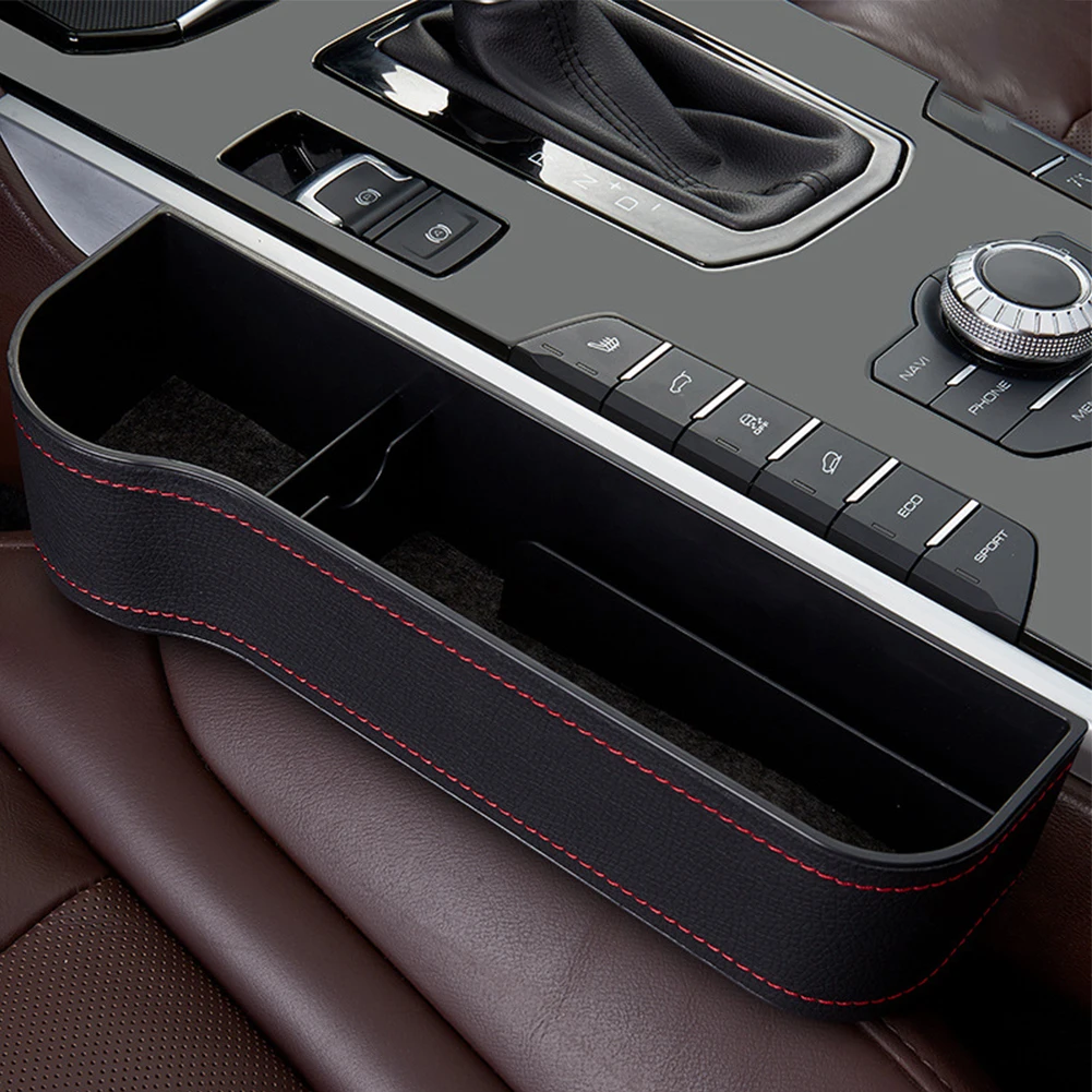 Say Goodbye to Clutter and Say Hello to This Car Gap Storage Box Suitable for Most Cars and Made of Durable Leather
Say Goodbye to Clutter and Say Hello to This Car Gap Storage Box Suitable for Most Cars and Made of Durable Leather