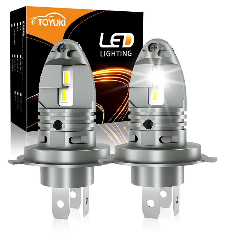TOYUKI H4 9003 Led Headlight Bulb 1:1 Fanless 12Pcs CSP 5530 High Low Beam for Audi Honda Car Motocycle 6000K 4300K 12V 24V 2Pcs
TOYUKI H4 9003 Led Headlight Bulb 1:1 Fanless 12Pcs CSP 5530 High Low Beam for Audi Honda Car Motocycle 6000K 4300K 12V 24V 2Pcs