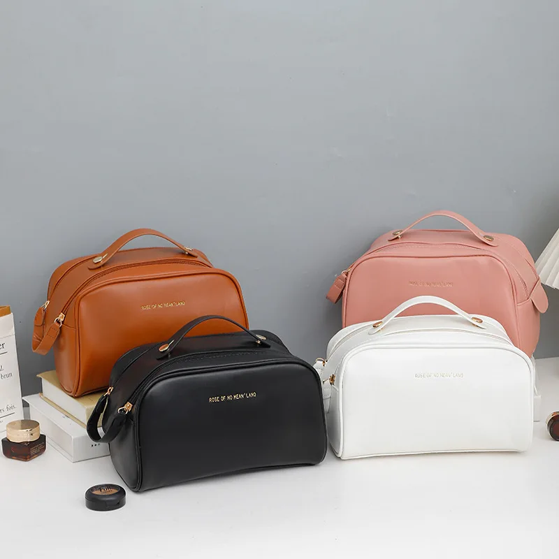 2023 New Makeup Bag Convenient and Advanced, Large Capacity Double Layer Zipper Travel Wash Bag Cosmetics Storage Box
2023 New Makeup Bag Convenient and Advanced, Large Capacity Double Layer Zipper Travel Wash Bag Cosmetics Storage Box
