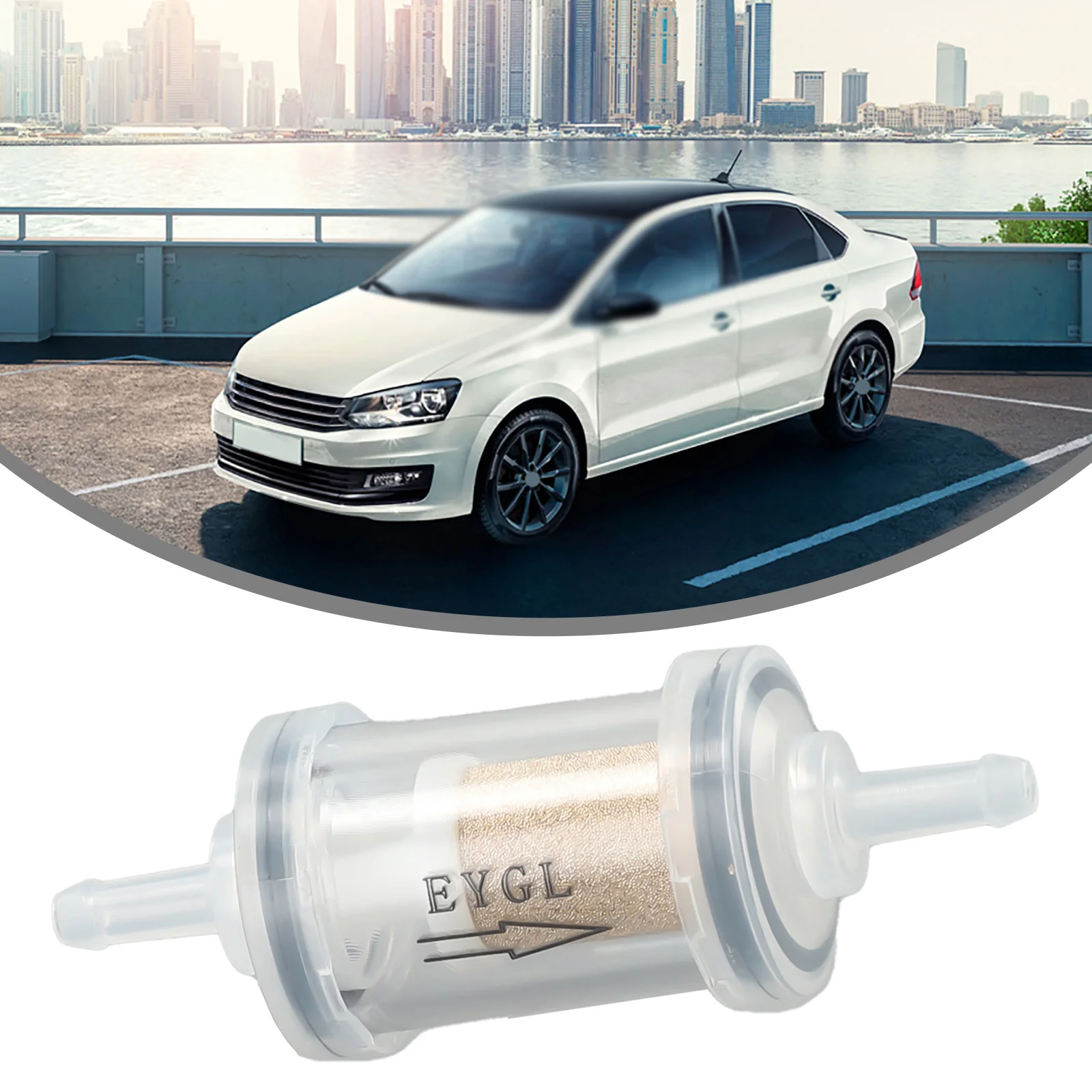 1pc Universal Copper Filter Built-In Fuel Filter Gasoline Fuel Filter 82*29*29mm Removable&Washable Suitable For Parking Heaters
1pc Universal Copper Filter Built-In Fuel Filter Gasoline Fuel Filter 82*29*29mm Removable&Washable Suitable For Parking Heaters