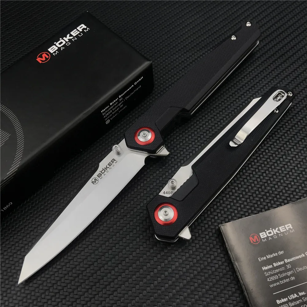 RU Stock Boker Magnum Folding Pocket Knife G10 Handles Ourdoor Tactical Utility Tools for Hunting Camping Self Defense EDC Tool
RU Stock Boker Magnum Folding Pocket Knife G10 Handles Ourdoor Tactical Utility Tools for Hunting Camping Self Defense EDC Tool