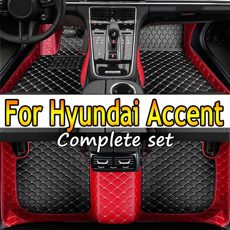

Car Floor Mats For Hyundai Accent 2006 2007 2008 2009 2010 2011 Custom Auto Foot Pads Carpet Cover Interior Accessories