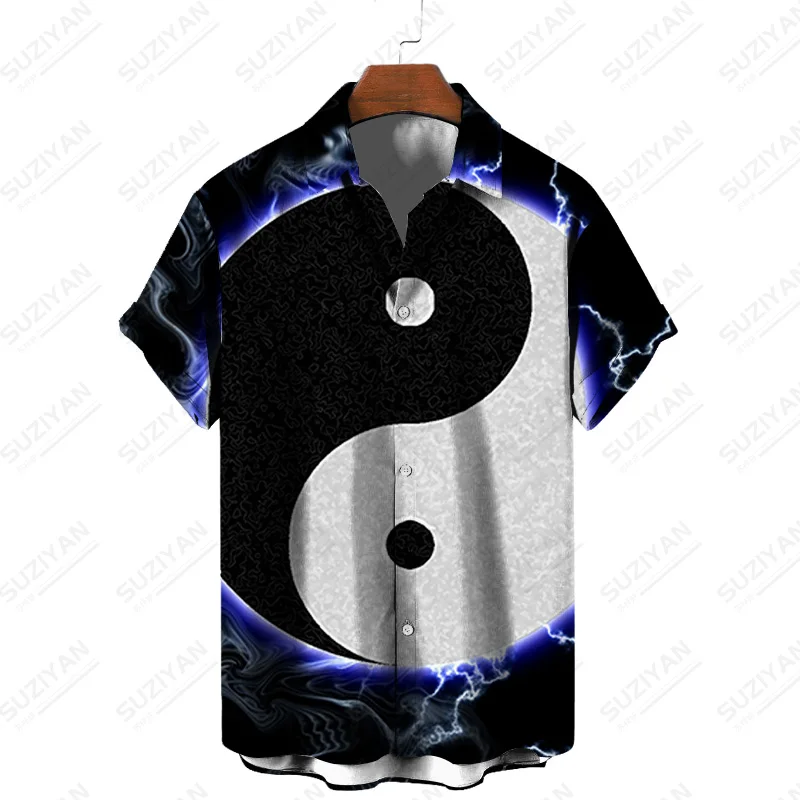Men's Shirts Hawaiian Shirts Fruit Print Short Sleeves Taiji Pattern Tops Casual Fashion Men's Clothing Summer Loose Shirt
Men's Shirts Hawaiian Shirts Fruit Print Short Sleeves Taiji Pattern Tops Casual Fashion Men's Clothing Summer Loose Shirt