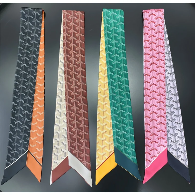Spring New Y Letter Hair Band Small Silk Scarf Small Scarf Winding Bag Handle Ribbon Wholesale
Spring New Y Letter Hair Band Small Silk Scarf Small Scarf Winding Bag Handle Ribbon Wholesale