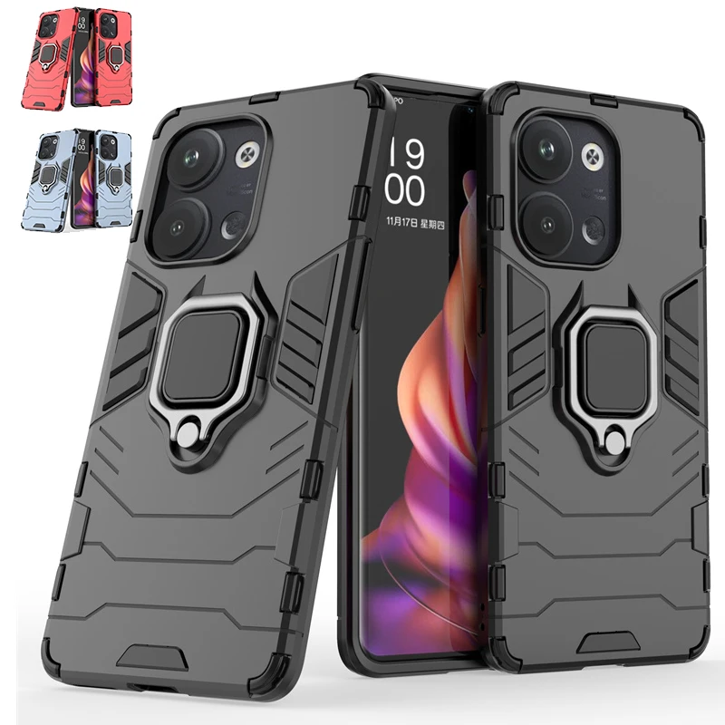 Phone Case For OPPO Reno 9 Cover For Reno 9 Capas Shockproof Bumper Ring Holder Magnetic Armor Case For Reno 9 Pro Plus Fundas
Phone Case For OPPO Reno 9 Cover For Reno 9 Capas Shockproof Bumper Ring Holder Magnetic Armor Case For Reno 9 Pro Plus Fundas