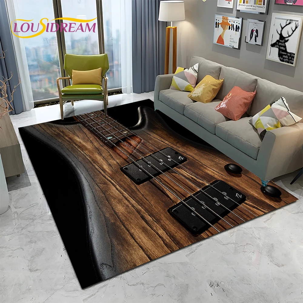 HD Classical Guitar Electric Guitar Carpet Rug for Home Living Room Bedroom Sofa Doormat Decor,kids Area Rug Non-slip Floor Mat
HD Classical Guitar Electric Guitar Carpet Rug for Home Living Room Bedroom Sofa Doormat Decor,kids Area Rug Non-slip Floor Mat
