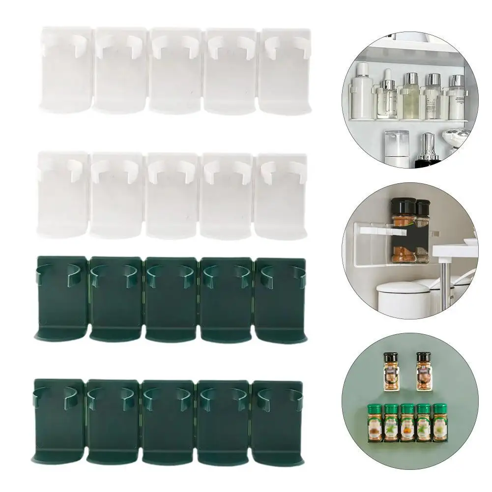 2pcs Kitchen Storage Clips Rack Wall Mount Spice Rack Seasoning Simple Bottle Plastic Clip Cookware Organizador Home
2pcs Kitchen Storage Clips Rack Wall Mount Spice Rack Seasoning Simple Bottle Plastic Clip Cookware Organizador Home