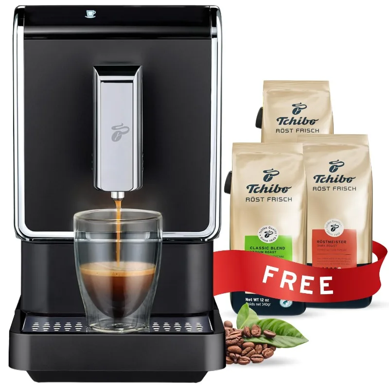 Single Cup Coffee Maker - Fully Automatic Espresso Machine - Built-in Grinder, No Pods Required
Single Cup Coffee Maker - Fully Automatic Espresso Machine - Built-in Grinder, No Pods Required