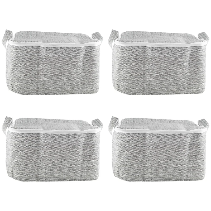 4Pcs Clothes Storage Bag Portable Storage Bag Winter Cup Storage Box Suitable For Seasonal Storage
4Pcs Clothes Storage Bag Portable Storage Bag Winter Cup Storage Box Suitable For Seasonal Storage