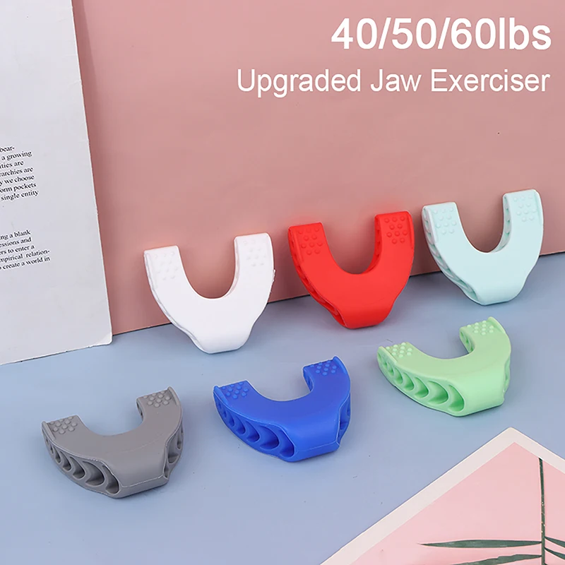 40/50/60lbs Upgraded Jaw Exerciser And Neck Toning, Jawline Exerciser For Men And Women, Face Muscle Trainin Double Chin Reducer
40/50/60lbs Upgraded Jaw Exerciser And Neck Toning, Jawline Exerciser For Men And Women, Face Muscle Trainin Double Chin Reducer