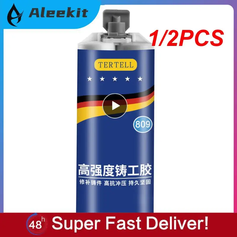 1/2PCS 50g/100g Metal Repair Paste 2 In1 Industrial A&B Caster Glue Heat Resistant Sealant Cold Weld Strong Defect Repair Agent
1/2PCS 50g/100g Metal Repair Paste 2 In1 Industrial A&B Caster Glue Heat Resistant Sealant Cold Weld Strong Defect Repair Agent