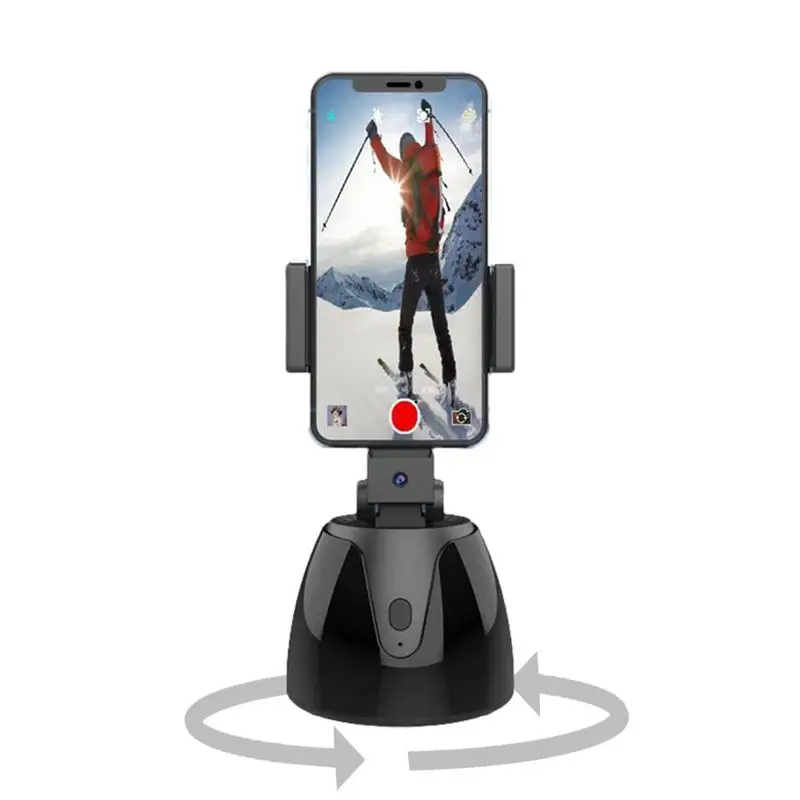 

Cellphone Gimbal Auto Smart Shooting Selfie Stick 360 Rotation Object Face Tracking Mobile Phone Holder Video Recording Tripod