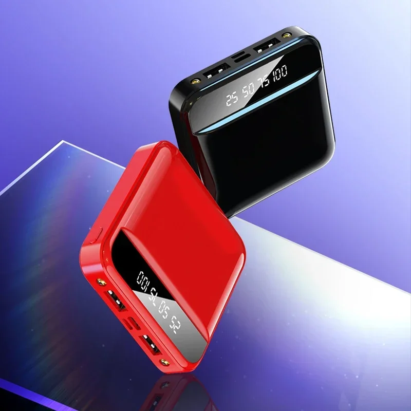 2024 Mini Power Bank 30000mAh Portable Fast Charger External Battery Pack For Xiaomi Mi iPhone Samsung Poverbank Digital Display
2024 Mini Power Bank 30000mAh Portable Fast Charger External Battery Pack For Xiaomi Mi iPhone Samsung Poverbank Digital Display