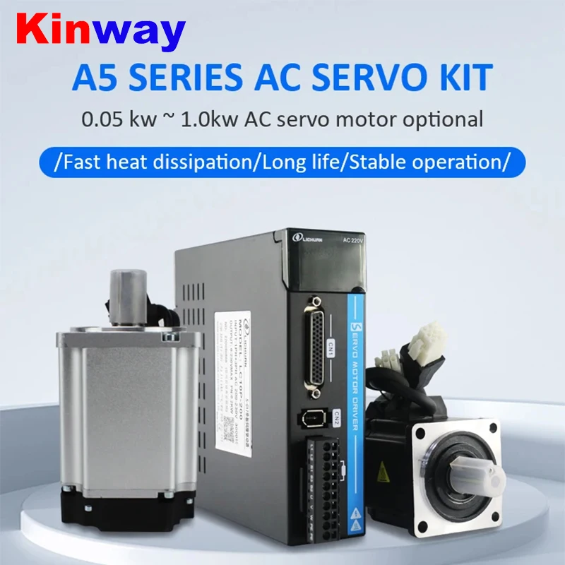 Kinway CNC Servos motor driver LC10P 600W 750W 1000W match AC Servo Driver for ac servo motor for CNC milling machine
Kinway CNC Servos motor driver LC10P 600W 750W 1000W match AC Servo Driver for ac servo motor for CNC milling machine