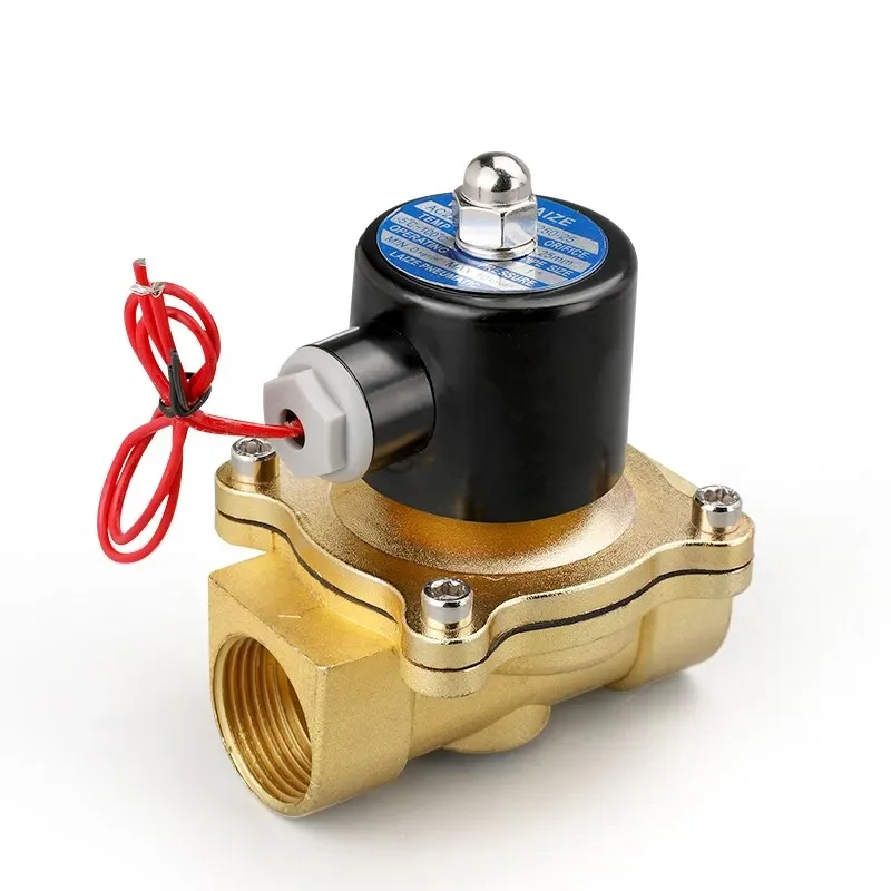 1/4''3/8''1/2''3/4" 1" 2" Brass Electric Solenoid Valve DC12V DC24V AC220V 110V Normally Closed Solenoid Valve For Water Oil Air
1/4''3/8''1/2''3/4" 1" 2" Brass Electric Solenoid Valve DC12V DC24V AC220V 110V Normally Closed Solenoid Valve For Water Oil Air