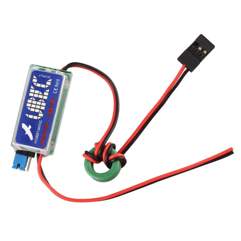 5V / 6V HOBBYWING RC UBEC 3A Max 5A Lowest RF Noise BEC Full Shielding Antijamming Switching Regulator
5V / 6V HOBBYWING RC UBEC 3A Max 5A Lowest RF Noise BEC Full Shielding Antijamming Switching Regulator
