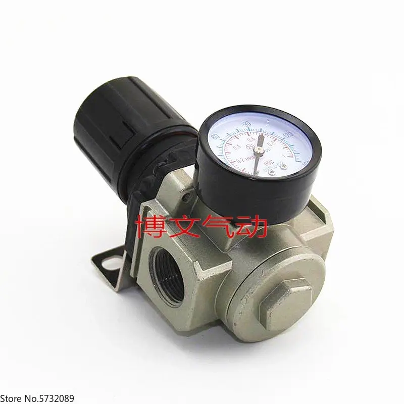 

2pcs 4 points pressure reducing valve AR4000-04 06 pressure regulating valve DN15 gas source treatment G1/2 4 points