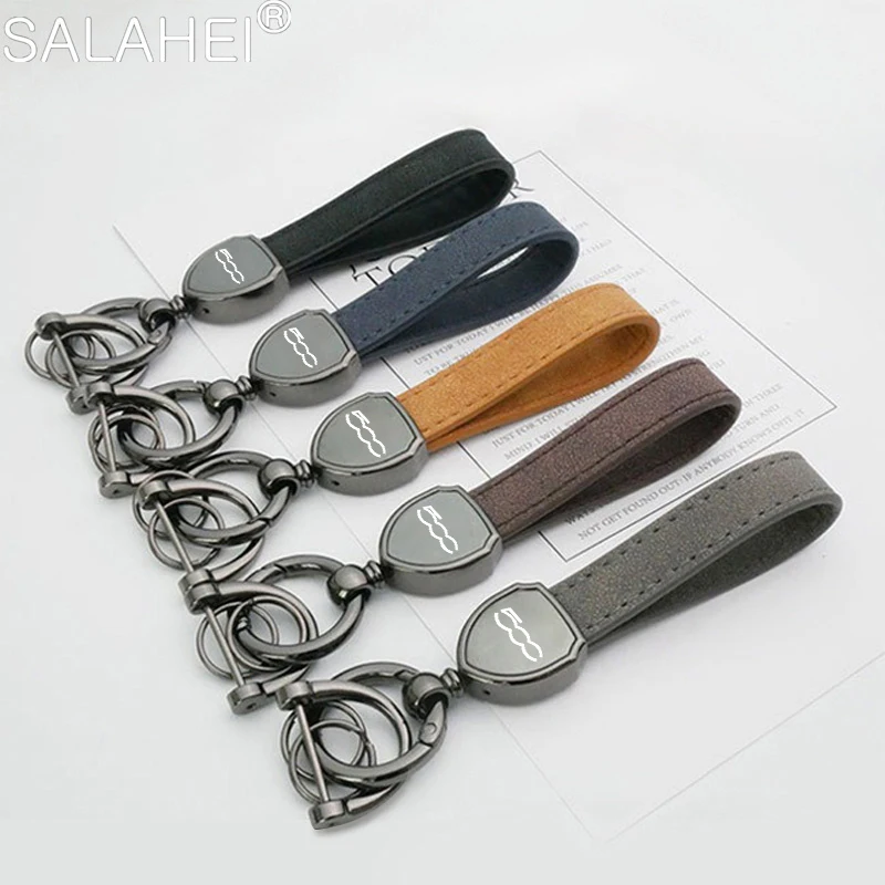 For Fiat 500 500L 500X 500C Auto Accessories Car Suede Leather Key Chain Zinc Alloy Vintage Keyrings Gift Lanyard Custom Logo
For Fiat 500 500L 500X 500C Auto Accessories Car Suede Leather Key Chain Zinc Alloy Vintage Keyrings Gift Lanyard Custom Logo