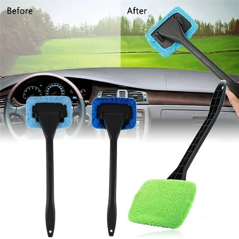 Car Window Cleaner Brush Kit Windshield Wiper Microfiber Brushes Auto Cleaning Wash Tool with Long Handle Car Accessories
Car Window Cleaner Brush Kit Windshield Wiper Microfiber Brushes Auto Cleaning Wash Tool with Long Handle Car Accessories