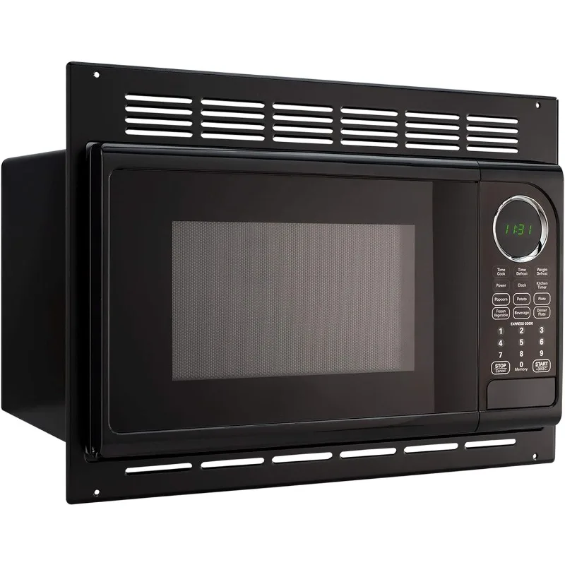 RecPro RV Black Microwave with Trim Kit | 0.95 Cu. Ft. | 900W | Direct Replacement for Greystone and High Pointe Over the Range
RecPro RV Black Microwave with Trim Kit | 0.95 Cu. Ft. | 900W | Direct Replacement for Greystone and High Pointe Over the Range