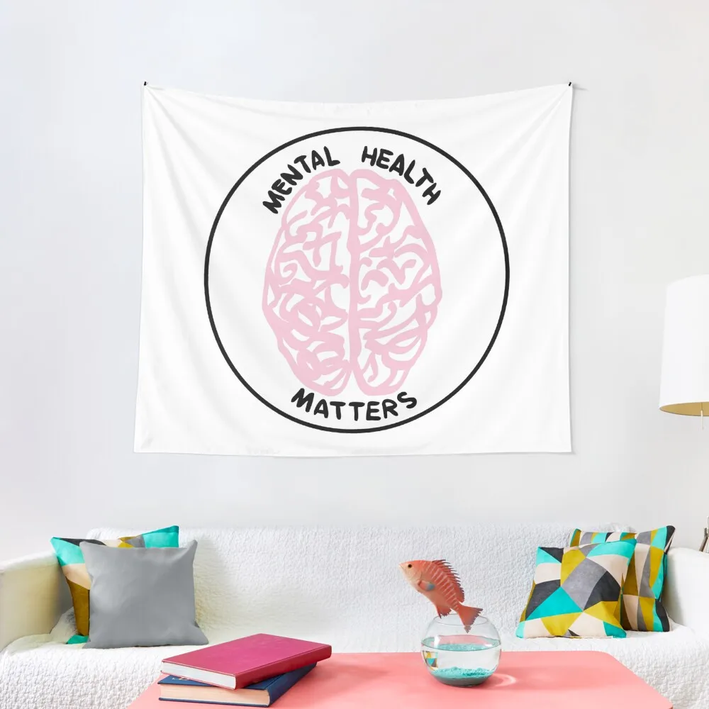 

Mental Health Matters Tapestry Luxury Living Room Decoration Aesthetic Room Decorations Home Decorating Tapestry On The Wall