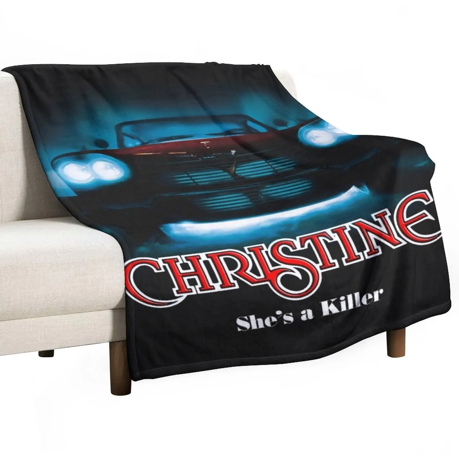 

movie car christine and steven spielberg Throw Blanket Polar blanket Winter bed blankets Dorm Room Essentials