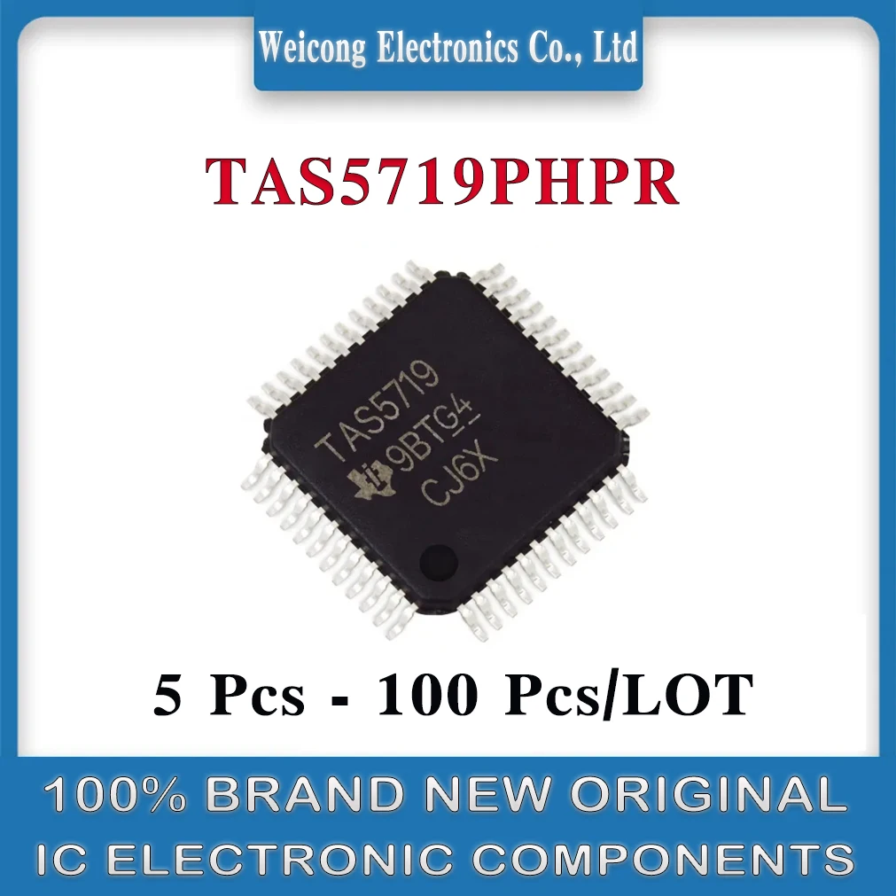 100% Brand New Original TAS5719PHPR TAS5719PHP TAS5719PH TAS5719P TAS5719 5719PHPR TAS571 TAS57 TAS5 TAS IC Chip HTQFP-48
100% Brand New Original TAS5719PHPR TAS5719PHP TAS5719PH TAS5719P TAS5719 5719PHPR TAS571 TAS57 TAS5 TAS IC Chip HTQFP-48