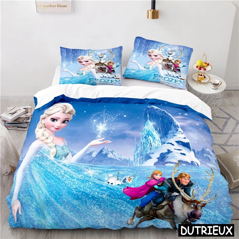 Frozen Elsa Princess 3D Print Bedding Set Disney Cartoon Film Quilt Cover Pillowcase Duvet Cover Set For Children Kids Girl Gift
Frozen Elsa Princess 3D Print Bedding Set Disney Cartoon Film Quilt Cover Pillowcase Duvet Cover Set For Children Kids Girl Gift