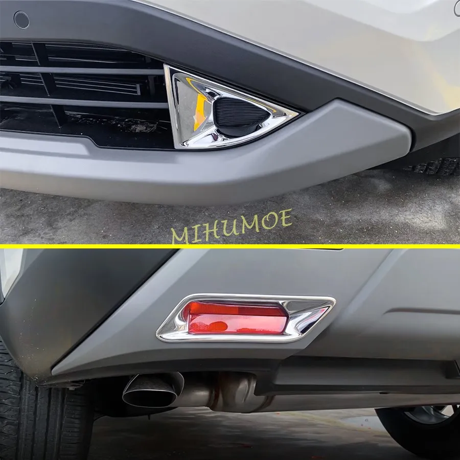 Передняя и задняя хромированная противотуманная фотолампа, Обложка лампы для 2021-2023 Nissan Rogue X-Trail T33 
Передняя и задняя хромированная противотуманная фотолампа, Обложка лампы для 2021-2023 Nissan Rogue X-Trail T33