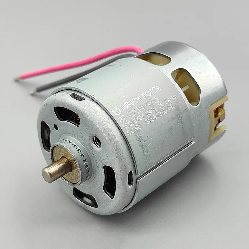 MABUCHI RZ-735VA-9515 Electric Drill Motor DC 12V-18V High Speed Power Garden Tool Screwdriver Engine for WORX Stanley Replace
MABUCHI RZ-735VA-9515 Electric Drill Motor DC 12V-18V High Speed Power Garden Tool Screwdriver Engine for WORX Stanley Replace