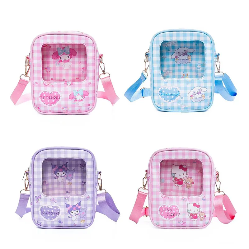 New Sanrios Kawaii Hello Kittys Anime Cartoon for Children Pu Waterproof Messenger Bag My Melody Mobile Phone Bag Girls Gifts
New Sanrios Kawaii Hello Kittys Anime Cartoon for Children Pu Waterproof Messenger Bag My Melody Mobile Phone Bag Girls Gifts