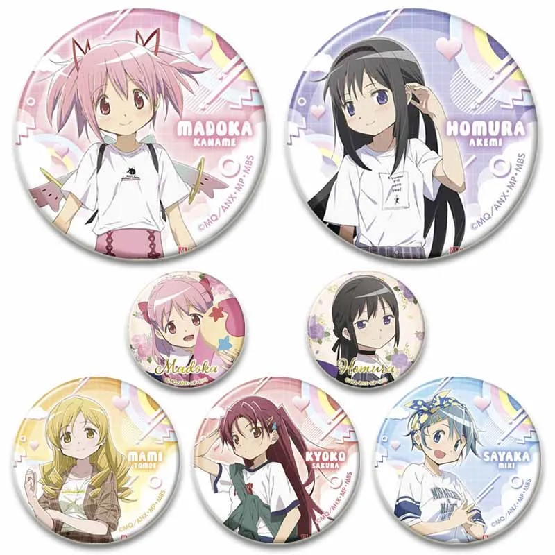 58mm Puella Magi Madoka Magica Pins Cute Anime Figure Homura Miki Sayaka Brooch Cosplay Badge Backpack Shoes Jewelry Accessories
58mm Puella Magi Madoka Magica Pins Cute Anime Figure Homura Miki Sayaka Brooch Cosplay Badge Backpack Shoes Jewelry Accessories