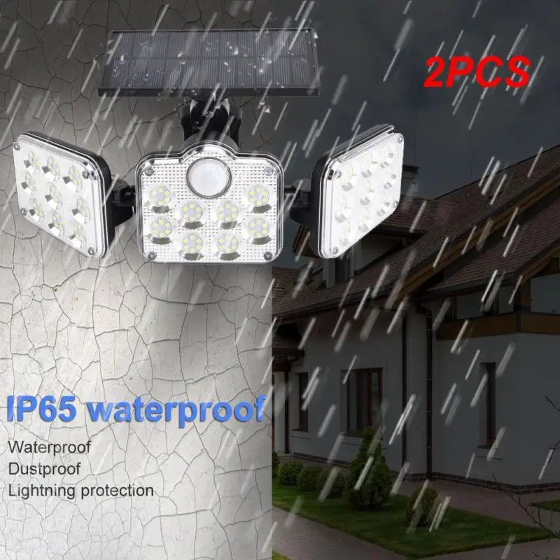 2PCS Solar Lights Outdoor 500w IP65 Waterproof Solar Wall Lights Outdoor 3 Modes Solar Motion Sensor Security Light for Garden
2PCS Solar Lights Outdoor 500w IP65 Waterproof Solar Wall Lights Outdoor 3 Modes Solar Motion Sensor Security Light for Garden