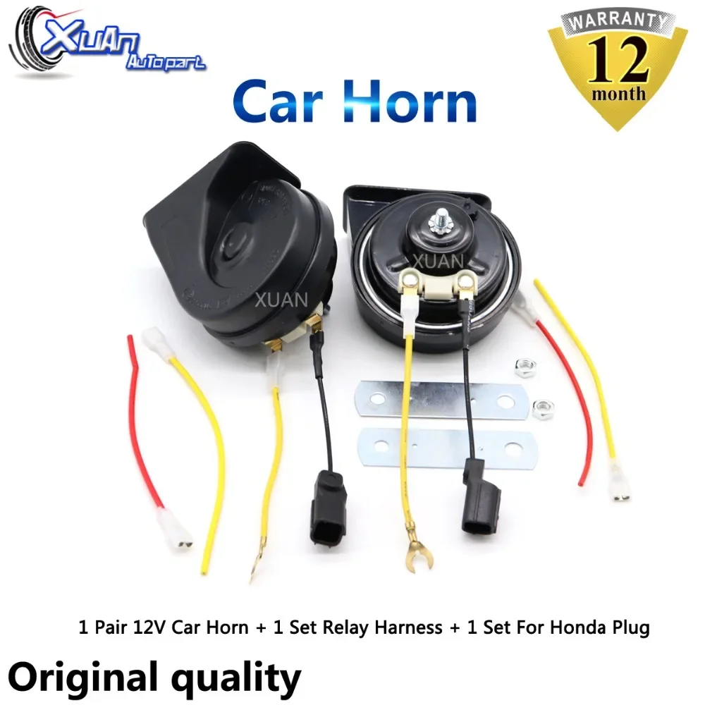 XUAN Car Auto Horn Snail Horn For Honda FITSHUTTLE AIRWAVE VEZEL XR-V City UR-V GREIZ PHEV Loudness 110-129db Long Life Time
XUAN Car Auto Horn Snail Horn For Honda FITSHUTTLE AIRWAVE VEZEL XR-V City UR-V GREIZ PHEV Loudness 110-129db Long Life Time