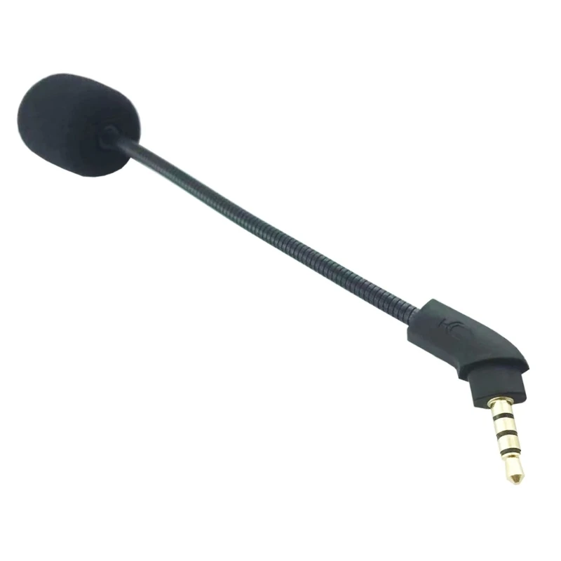 

3.5mm Microphone Replacement for Cloud Revolver S Headset Detachable Mic Boom Noise Reduction Headsets Microphone Boom