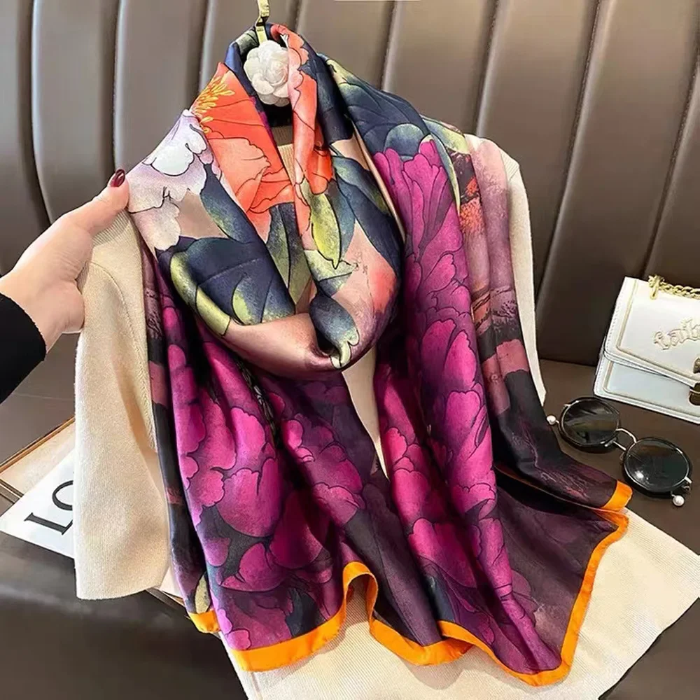 Silk Yangfeng long Jiangnan wind warm windproof winter silk scarf, suitable for silk scarf and shawl scarf three uses
Silk Yangfeng long Jiangnan wind warm windproof winter silk scarf, suitable for silk scarf and shawl scarf three uses