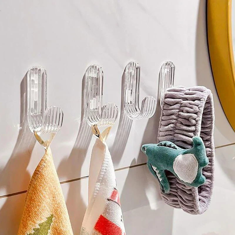 Acrylic Hook Organizer Clear Self-adhesive Hooks Kitchen Bathroom Organizer Storage Wall Hook Clothes Rack Shelf Hanger
Acrylic Hook Organizer Clear Self-adhesive Hooks Kitchen Bathroom Organizer Storage Wall Hook Clothes Rack Shelf Hanger