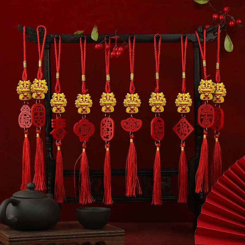 2024 Chinese Year Of Dragon Lucky Charms Red Hanging Chinese Feng Shui Ornament For Lunar Year Party Home Decoration
2024 Chinese Year Of Dragon Lucky Charms Red Hanging Chinese Feng Shui Ornament For Lunar Year Party Home Decoration