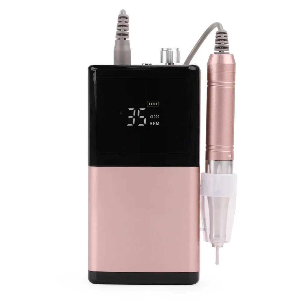 New High-end Design 65W Coreless Professional 35000RPM Cordless Portable Electric Nail Drill Machine Factory Direct Sale
New High-end Design 65W Coreless Professional 35000RPM Cordless Portable Electric Nail Drill Machine Factory Direct Sale