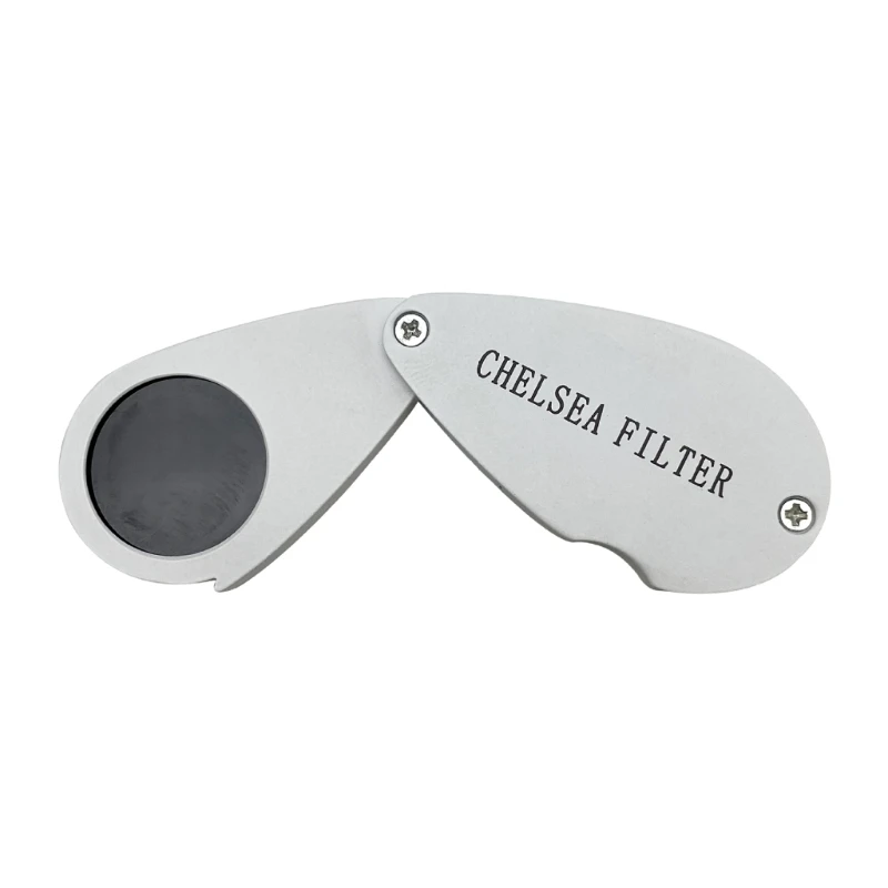 35X Foldable Jewelry Magnifier Chelseas Color Filter Double Lens Portable Magnifier for Gem Jewelry Jewelers Dropship
35X Foldable Jewelry Magnifier Chelseas Color Filter Double Lens Portable Magnifier for Gem Jewelry Jewelers Dropship