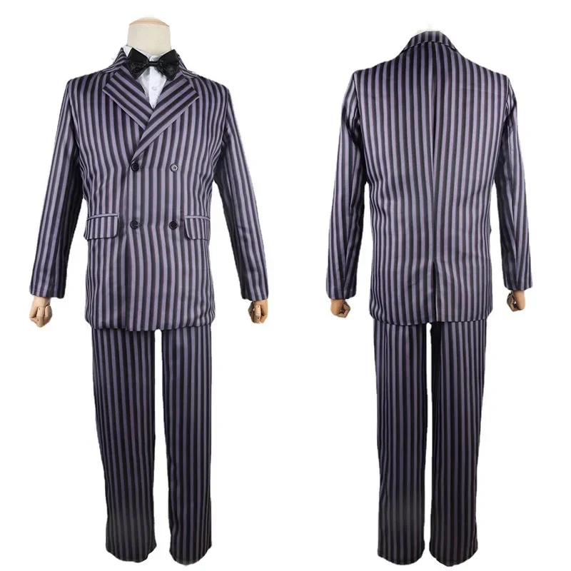 Wednesday Addams Costume Long Sleeve Men's Suit Party Uniform Gomez Cosplay Outfits Family Proms Halloween Dad's Costumes COS
Wednesday Addams Costume Long Sleeve Men's Suit Party Uniform Gomez Cosplay Outfits Family Proms Halloween Dad's Costumes COS