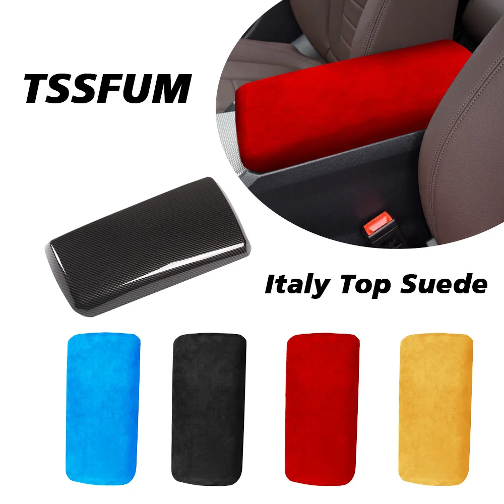 

For BMW G20 G21 G22 G23 G26 3 4 Series Italy Suede Car Interior Armrest Box Protective Case Car Centre Armrest Mat Accessories