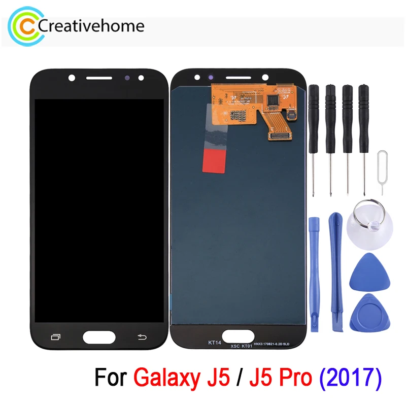 Original Super AMOLED LCD Screen for Samsung Galaxy J5 (2017) / J5 Pro 2017 J530F/DS J530Y/DS LCD with Digitizer Full Assembly
Original Super AMOLED LCD Screen for Samsung Galaxy J5 (2017) / J5 Pro 2017 J530F/DS J530Y/DS LCD with Digitizer Full Assembly